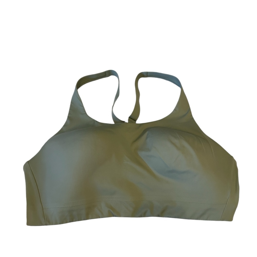 Athleta Olive Green Advance Sports Bra Size 40C